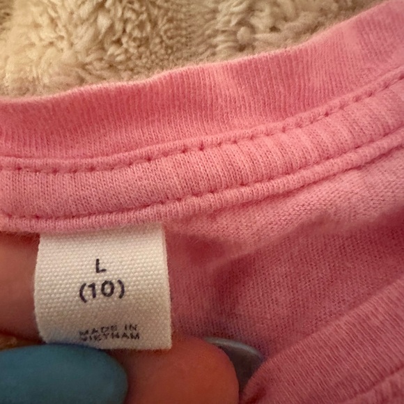 GAP Pink Kids Tee with Hello Graphic - Picture 7 of 10